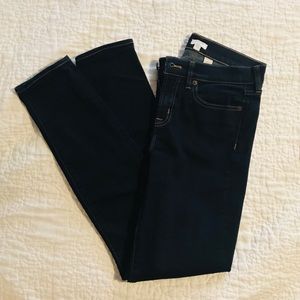 J. Crew Dark Wash Stretch Skinny Jean Size 26/30